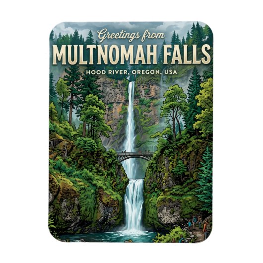Magnet Flexible Chutes Multnomah États-Unis (Vertical)
