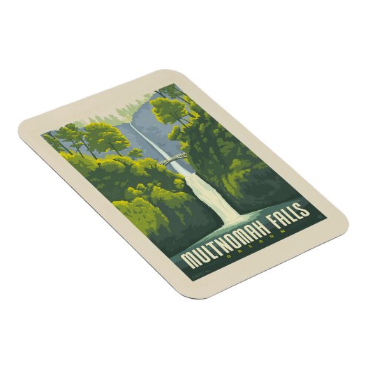 Magnet Flexible Chutes Multnomah | Oregon (Côté Droit)