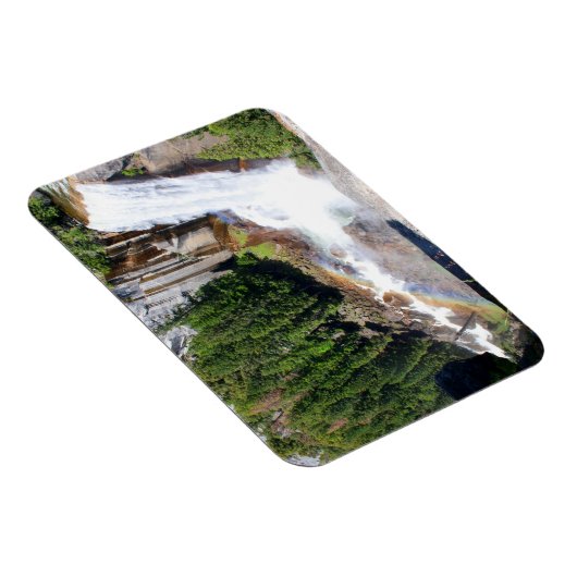 Magnet Flexible Chutes vertes Vue (horizontale) 3"x4" (Côté Droit)