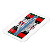 Magnet Flexible CIB Afghanistan (Côté Gauche)