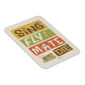 Magnet Flexible Cicada Sing Fly Mate Die (Côté Droit)