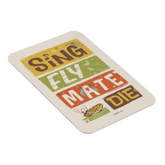 Magnet Flexible Cicada Sing Fly Mate Die (Côté Droit)