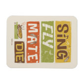 Magnet Flexible Cicada Sing Fly Mate Die (Horizontal)