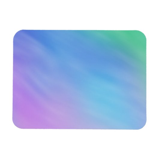 Magnet Flexible Ciel arc-en-ciel doux (Horizontal)