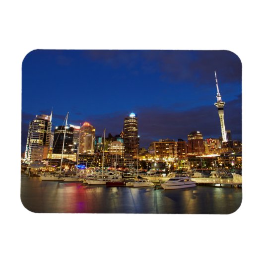 Magnet Flexible Ciel d'Auckland de nuit (Horizontal)