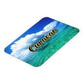 Magnet Flexible Ciel marin de Curaçao (Côté Gauche)