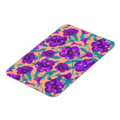 Magnet Flexible Ciel nocturne Petunia sur l'arrière - plan d'abric (Côté Gauche)