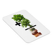 Magnet Flexible Cilantro Math - Drôle Anti-Cilantro (Côté Droit)