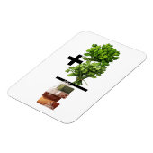 Magnet Flexible Cilantro Math - Drôle Anti-Cilantro (Côté Gauche)