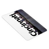 Magnet Flexible Cincinnati Skyline avec Cincinnati dans le ciel (Côté Droit)