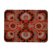 Magnet Flexible Cinnabar Suzani I (Horizontal)