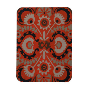 Magnet Flexible Cinnabar Suzani I