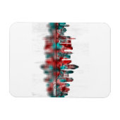Magnet Flexible Cinnati Ohio Skyline (Horizontal)