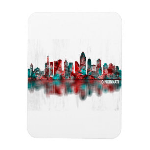 Magnet Flexible Cinnati Ohio Skyline