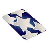 Magnet Flexible Cinq étoiles blanches (Côté Droit)