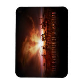 Magnet Flexible Cinq rovers Mars réussis (Vertical)