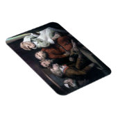 Magnet Flexible Cinq singes fantaisistes (Côté Droit)