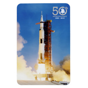 Magnet Flexible cinquantième Alunissage d'Apollo 11