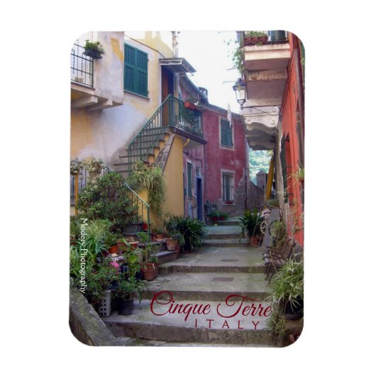 Magnet Flexible Cinque Terre (rue Monterosso) (Vertical)