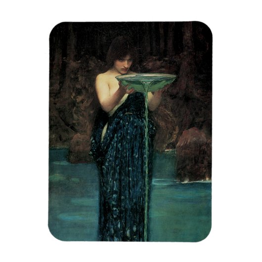 Magnet Flexible Circé Invidiosa de John William Waterhouse (Vertical)