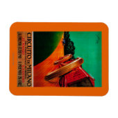 Magnet Flexible Circuito Di Milano Poster Vintage Europe (Horizontal)