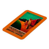 Magnet Flexible Circuito Di Milano Poster Vintage Europe (Côté Gauche)