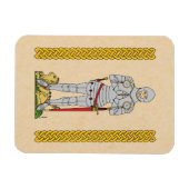 Magnet Flexible Cirque du Chevalier Médiéval Anglais 1430 (Horizontal)