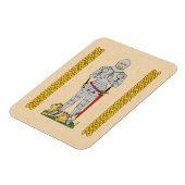 Magnet Flexible Cirque du Chevalier Médiéval Anglais 1430 (Côté Gauche)