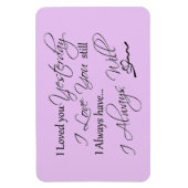 Magnet Flexible Citation d'amour (Vertical)