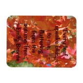 Magnet Flexible Citation d'automne Emily Bronte (Horizontal)