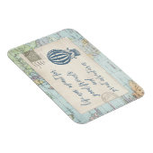 Magnet Flexible Citation de bons amis et de grandes aventures (Côté Droit)