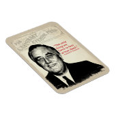 Magnet Flexible Citation de Franklin D. Roosevelt (Côté Droit)