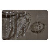 Magnet Flexible Citation de l'école d'accueil de Julius Caesar (Horizontal)