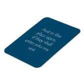 Magnet Flexible Citation de l'écriture Hébreux 4 5 (Côté Gauche)