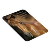 Magnet Flexible Citation de l'histoire du cheval et de l'humanité (Côté Droit)