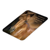 Magnet Flexible Citation de l'histoire du cheval et de l'humanité (Côté Gauche)