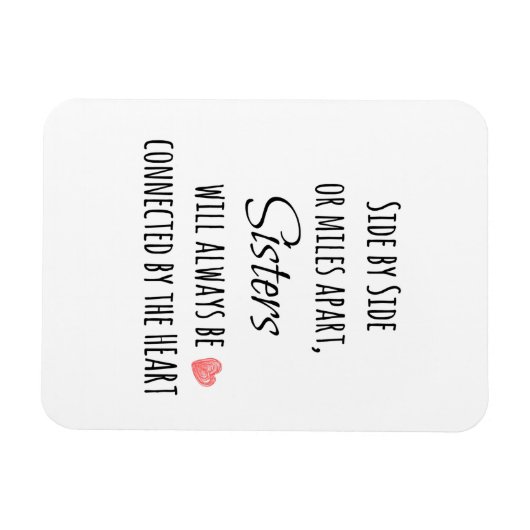 Magnet Flexible Citation de soeurs (Horizontal)