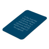 Magnet Flexible Citation d'écriture Matthew 5 21 (Côté Gauche)
