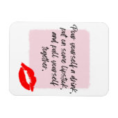 Magnet Flexible Citation d'Elizabeth Taylor (Horizontal)