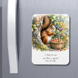 Magnet Flexible Citation d'Humour drôle Aquarelle Valentines Jour 