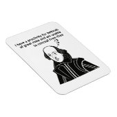 Magnet Flexible Citation drôle de Shakespeare (Côté Droit)