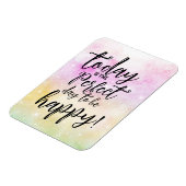 Magnet Flexible Citation du jour, Motivational Day To Be Happy (Côté Gauche)