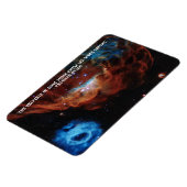 Magnet Flexible Citation d'un scientifique de récif cosmique (Côté Gauche)