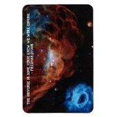 Magnet Flexible Citation d'un scientifique de récif cosmique (Vertical)