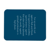 Magnet Flexible Citation Éphésiens 6 12 (Horizontal)