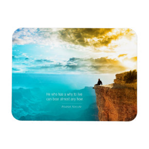 Magnet Flexible Citation Friedrich Nietzsche Nature Aventure Natur