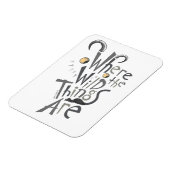 Magnet Flexible Citation graphique de Where the Wild Things Are (Côté Gauche)