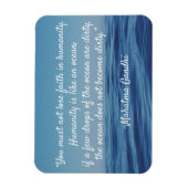 Magnet Flexible Citation Humanity Ocean (Vertical)