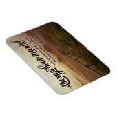 Magnet Flexible Citation Inspirationnelle Abraham Lincoln "Toujour (Côté Droit)