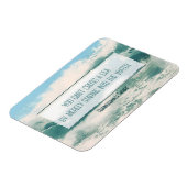 Magnet Flexible Citation Inspirationnelle "Cross a sea" Flexible (Côté Gauche)